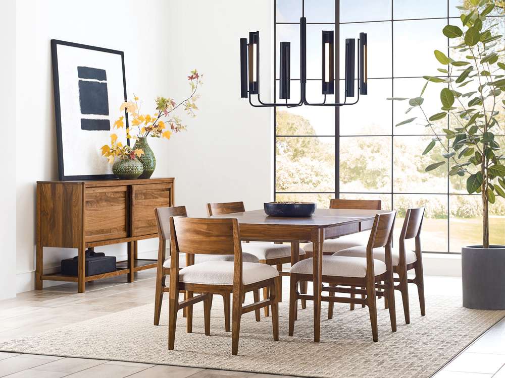 Kincaid Furniture - Monogram Walnut Hudson Rectangular Dining Table - 315-744 veiw 3