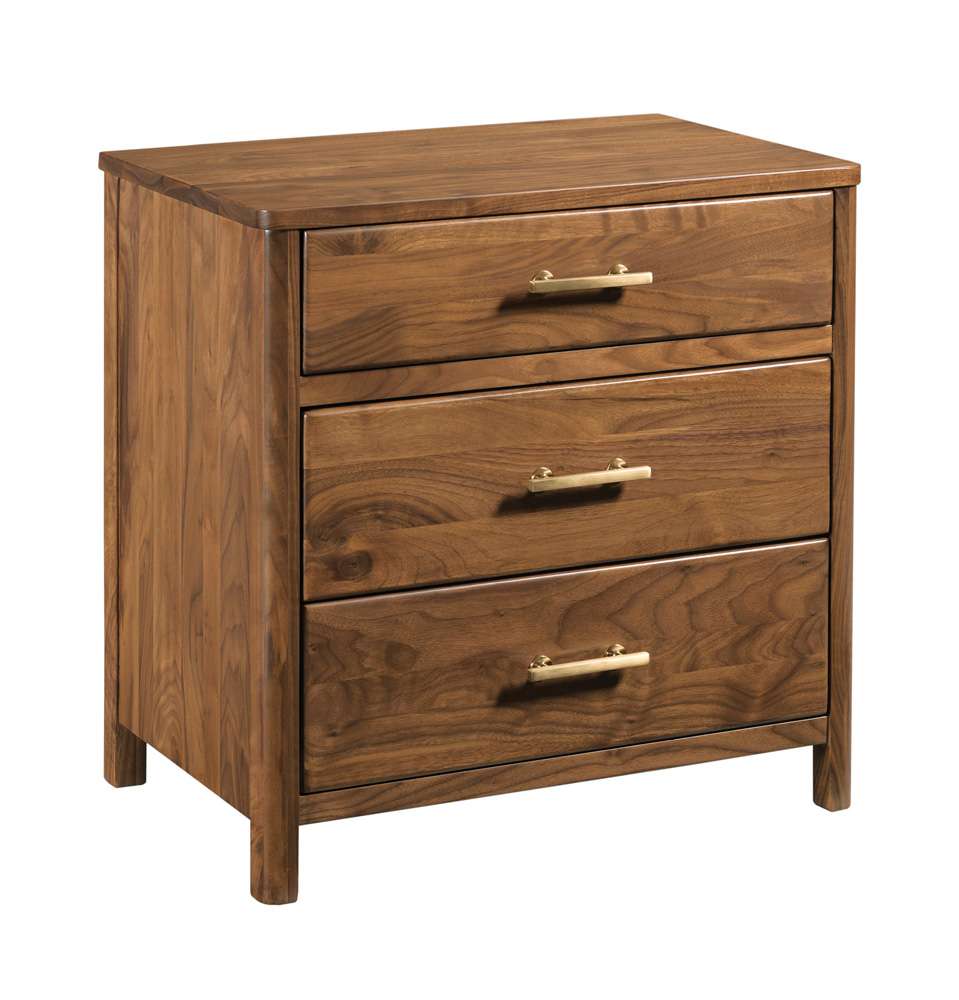 Kincaid Furniture - Monogram Walnut Main Nightstand - 315-421 veiw 1