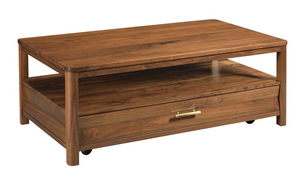 Kincaid Furniture - Monogram Walnut Parkway Coffee Table - 315-910 veiw 1