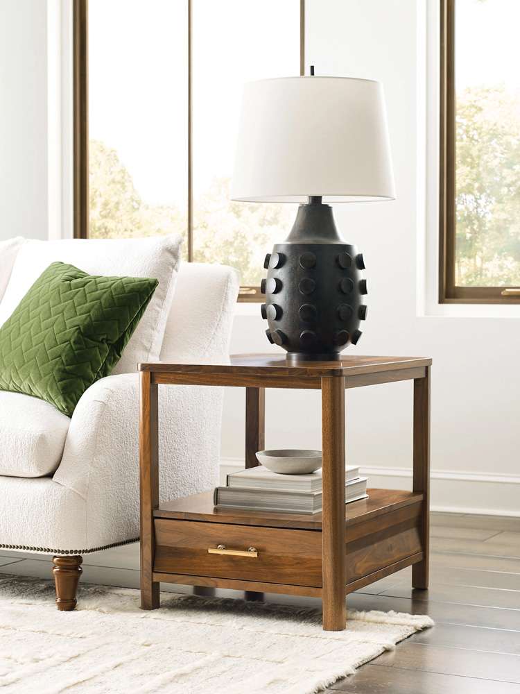 Kincaid Furniture - Monogram Walnut Parkway End Table - 315-915 view 2