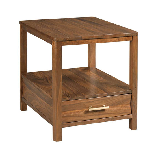 Kincaid Furniture - Monogram Walnut Parkway End Table - 315-915 veiw 1
