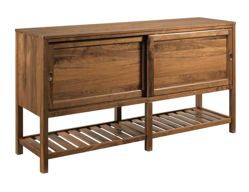 Kincaid Furniture - Monogram Walnut Roanoke Display Buffet - 315-850 veiw 1