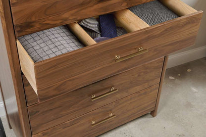Kincaid Furniture - Monogram Walnut Rockwood Chest - 315-215 veiw 3
