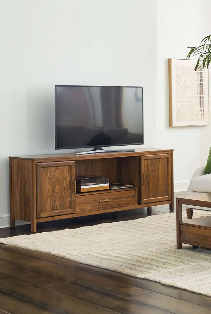 Kincaid Furniture - Monogram Walnut Virtue Entertainment Console - 315-585 view 2