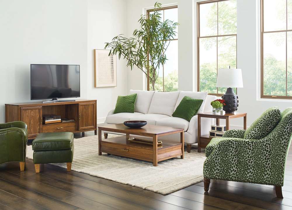 Kincaid Furniture - Monogram Walnut Virtue Entertainment Console - 315-585 veiw 3