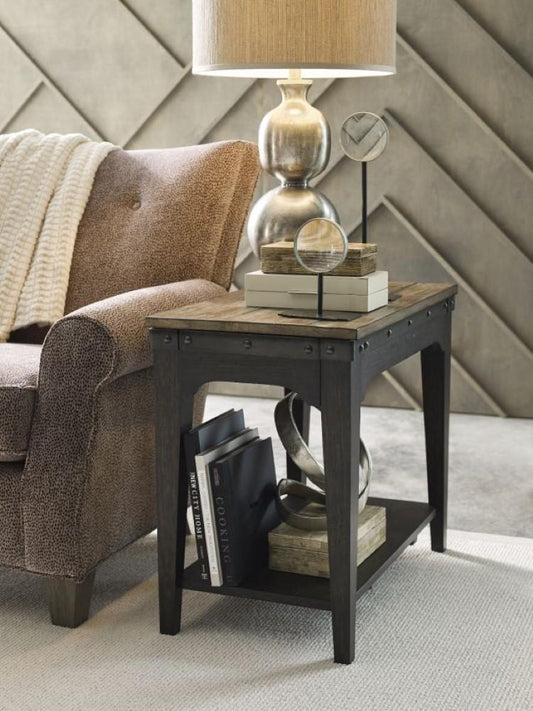 Kincaid Furniture - Plank Road Artisans Chairside Table - 706-916C veiw 2