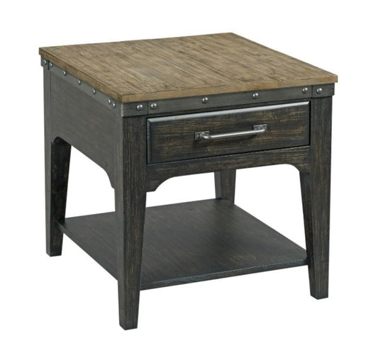 Kincaid Furniture - Plank Road Artisans Rectangular Drawer End Table - 706-915C view 1