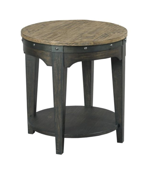 Kincaid Furniture - Plank Road Artisans Round End Table - 706-920C veiw 1