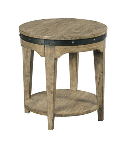 Kincaid Furniture - Plank Road Artisans Round End Table - 706-920S veiw 1
