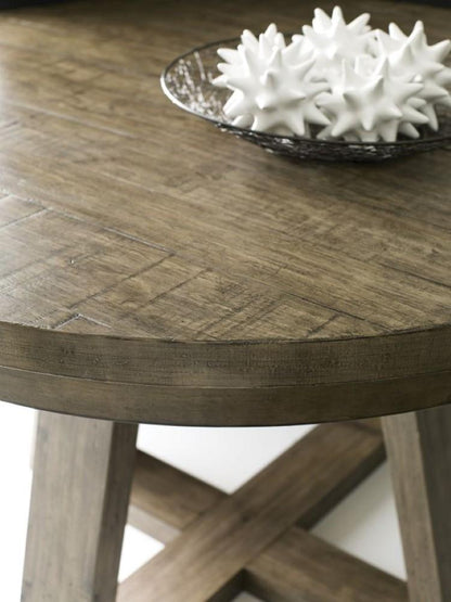 Kincaid Furniture - Plank Road Button Dining Table - 706-701S veiw 3