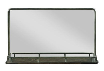 Kincaid Furniture - Plank Road Charcoal Westwood Bureau With Landscape Mirror - 706-131C040C view 4