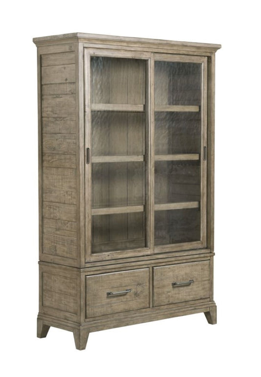 Kincaid Furniture - Plank Road Darby Display Cabinet - Complete - 706-830SP veiw 1