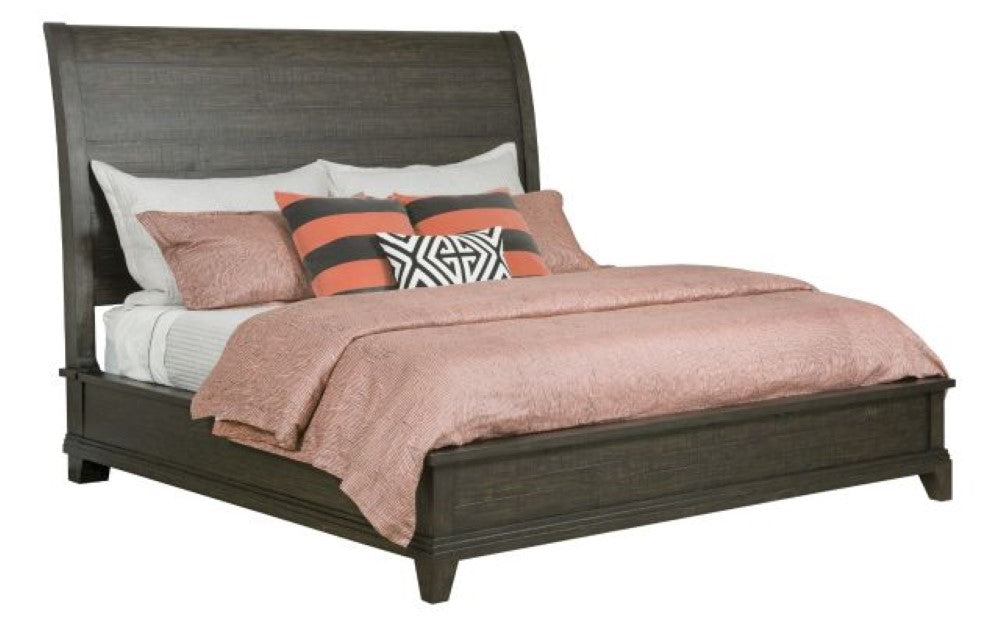 Kincaid Furniture - Plank Road Eastburn Sleigh King Bed - Complete - 706-316CP veiw 1