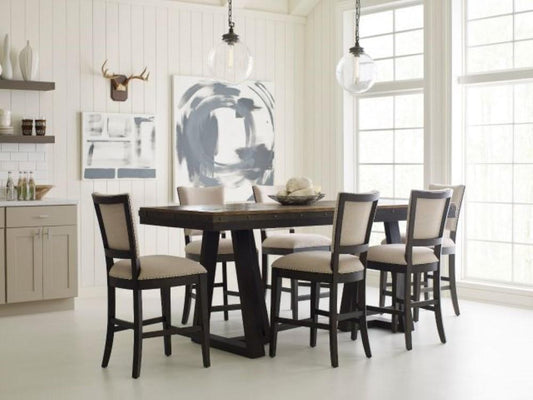 Kincaid Furniture - Plank Road Kimler Counter Height Dining Table - Complete - 706-706CP veiw 2