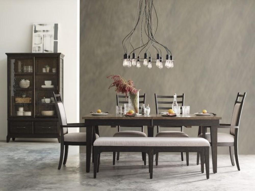 Kincaid Furniture - Plank Road Rankin Rectangular Leg Table - 706-744C veiw 2