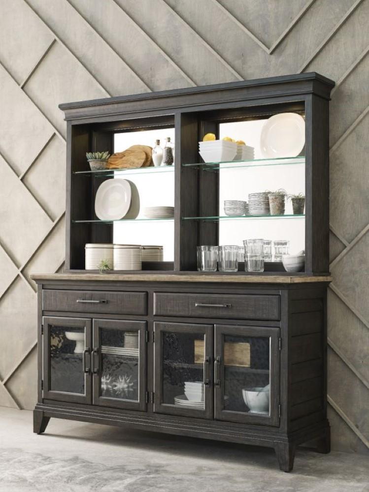 Kincaid Furniture - Plank Road Rockland Buffet - Complete - 706-857CP veiw 2