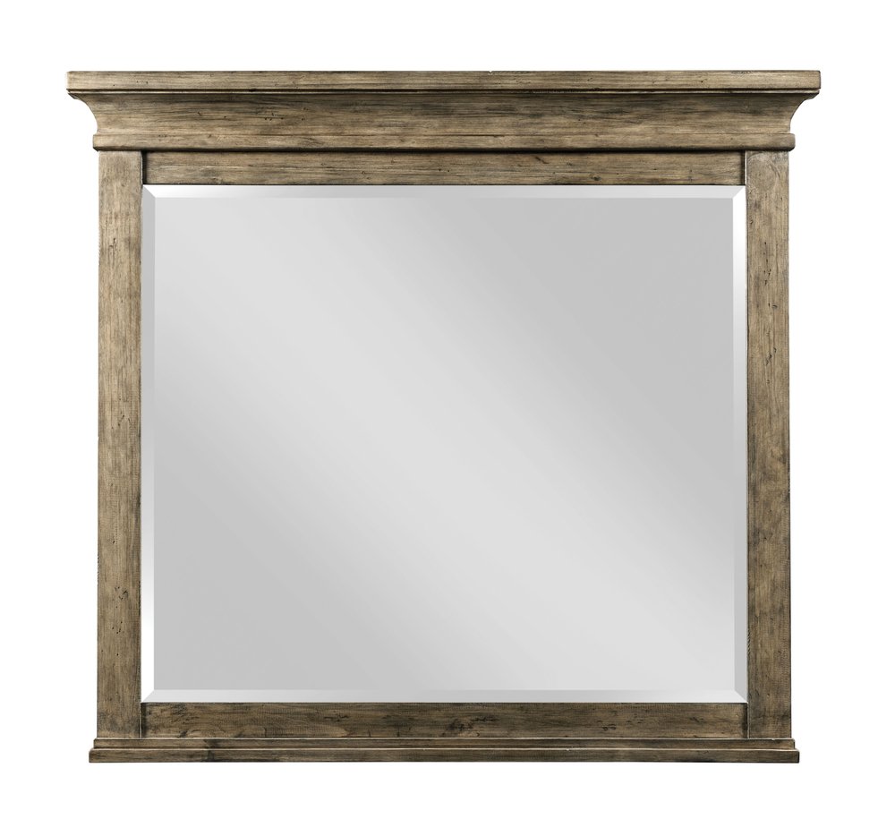 Kincaid Furniture - Plank Road Sandstone Farmstead Dresser With Mirror - 706-120S030S view 4