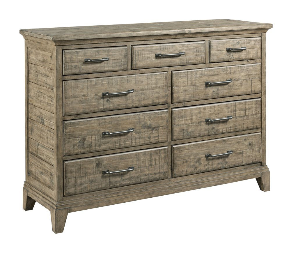 Kincaid Furniture - Plank Road Sandstone Westwood Bureau With Mirror - 706-131S030S view 3