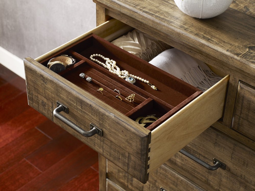 Kincaid Furniture - Plank Road Sandstone Westwood Bureau With Mirror - 706-131S030S view 6