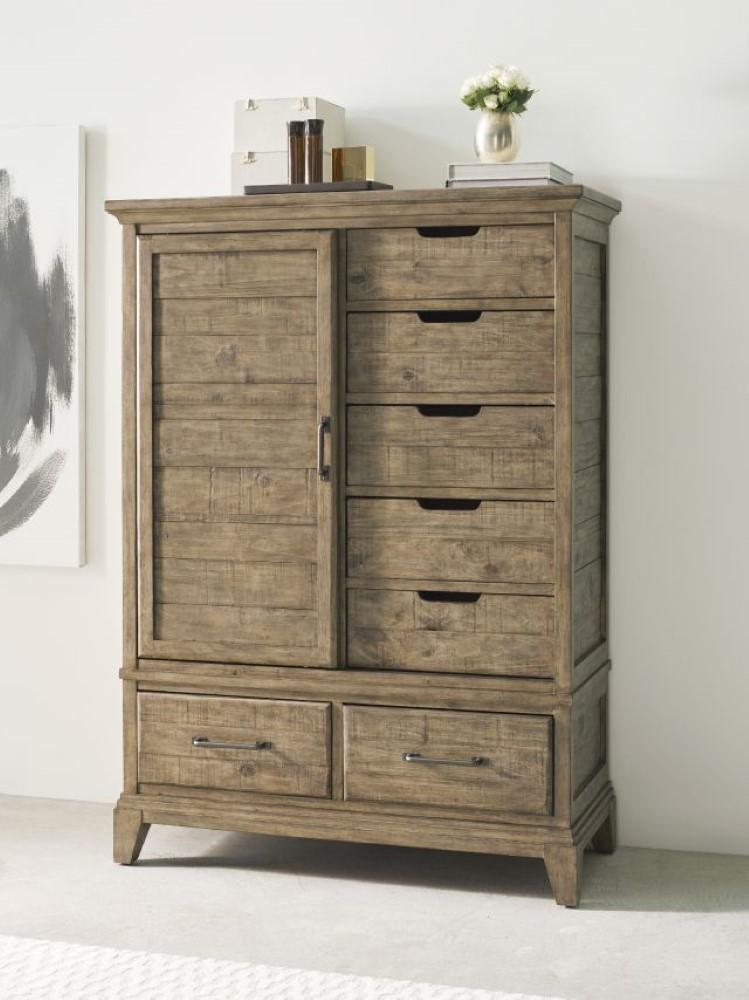 Kincaid Furniture - Plank Road Wheeler Door Chest - 706-250S view 2