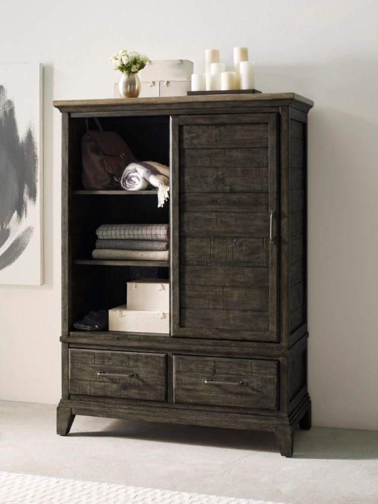 Kincaid Furniture - Plank Road Wheeler Door Chest - 706-250C veiw 3