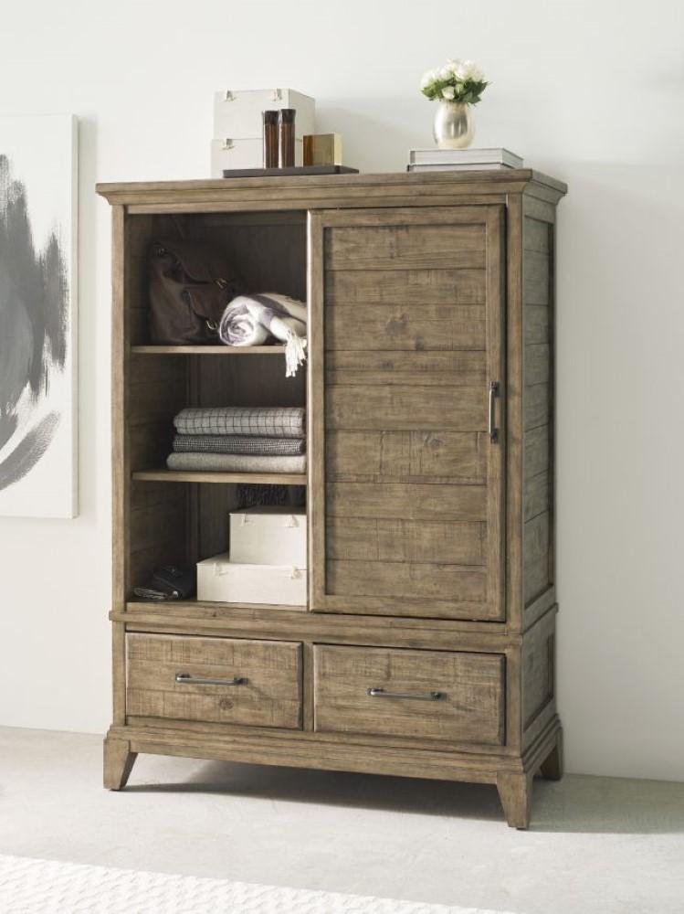 Kincaid Furniture - Plank Road Wheeler Door Chest - 706-250S veiw 3
