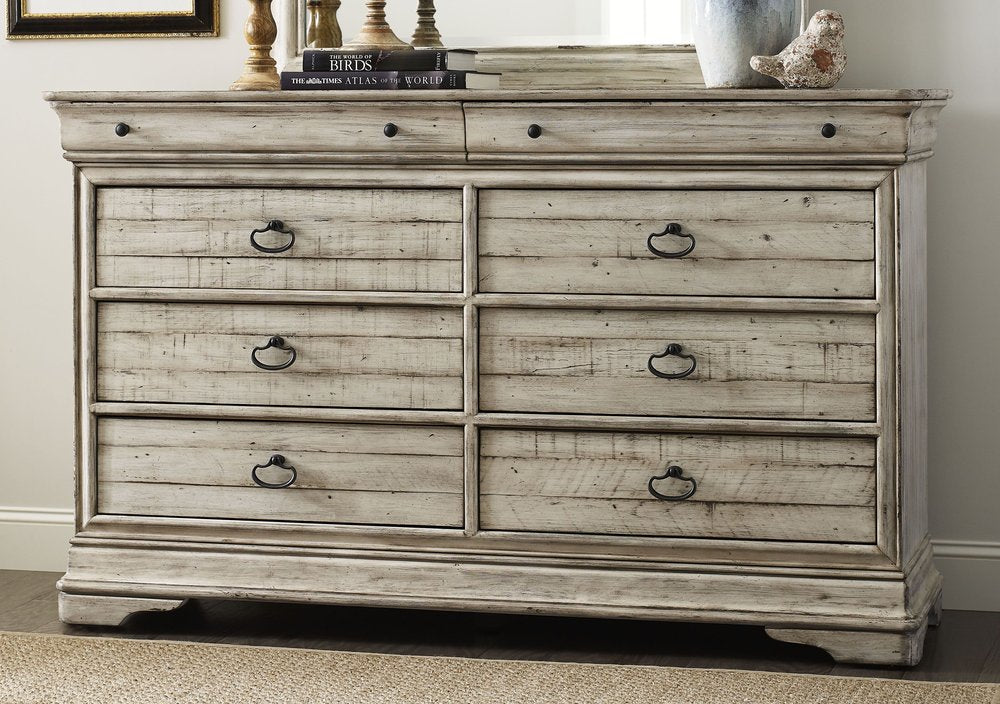 Kincaid Furniture - Selwyn Cottage Whiteside Dresser With Mirror - 020-130040 view 2