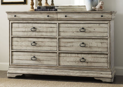 Kincaid Furniture - Selwyn Cottage Whiteside Dresser With Mirror - 020-130040 view 2