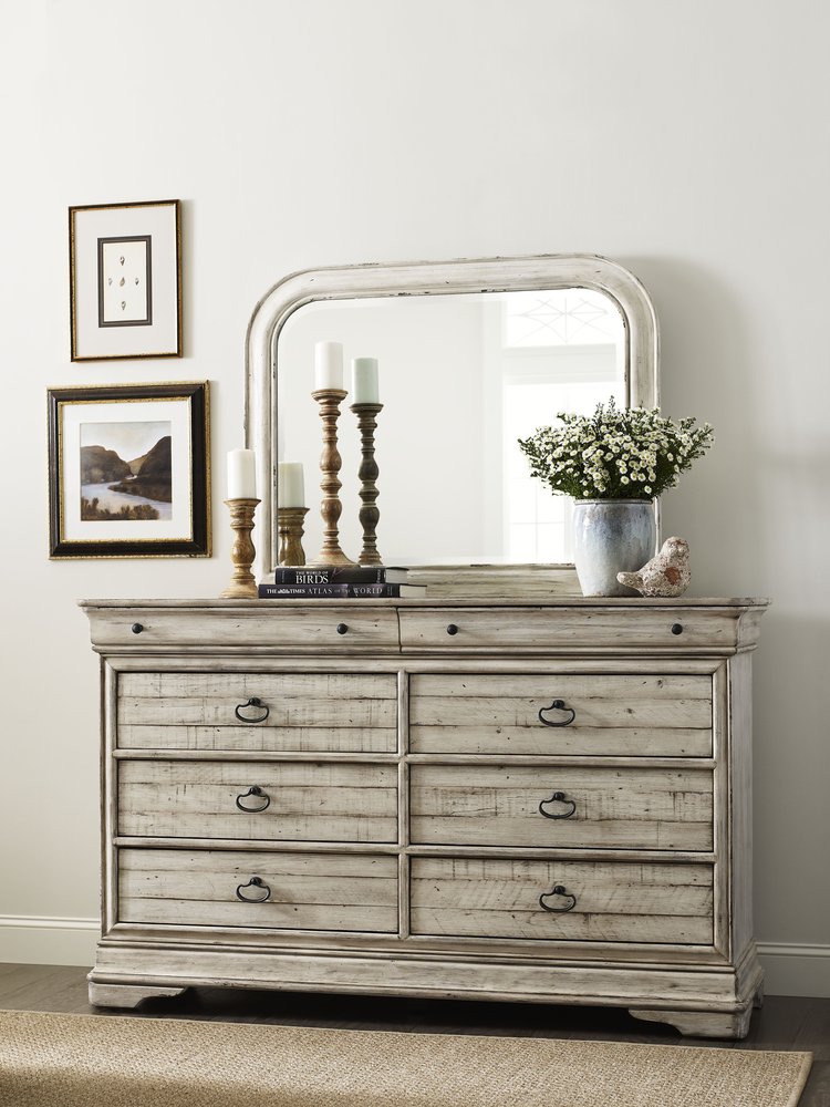 Kincaid Furniture - Selwyn Cottage Whiteside Dresser With Mirror - 020-130040 view 5