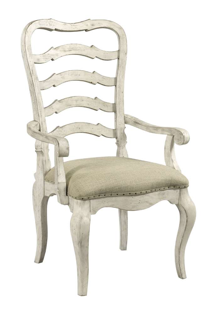 Kincaid Furniture - Selwyn Ladder Back Arm Chair - 020-637 veiw 1