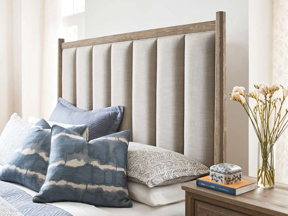 Kincaid Furniture - Urban Cottage Oakmont Cal King Uph Panel Bed Complete - 025-318P veiw 3
