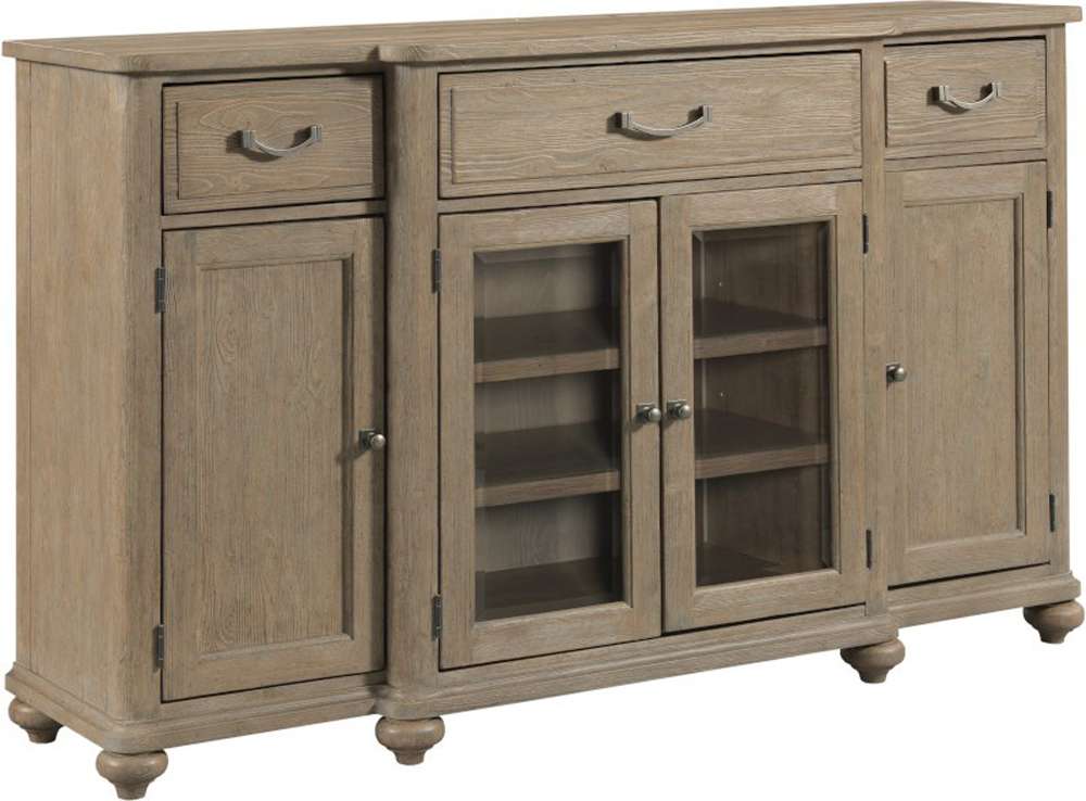 Kincaid Furniture - Urban Cottage Wallace Breakfront Buffet - 025-857 veiw 1