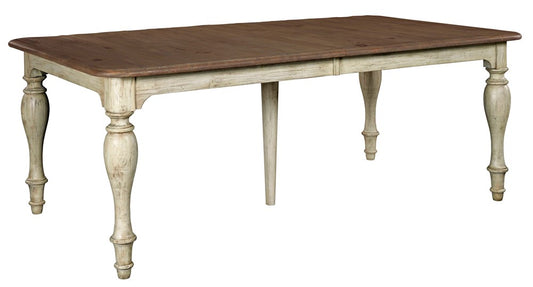 Kincaid Furniture - Weatherford Cornsilk Canterbury Table - 75-054 veiw 1