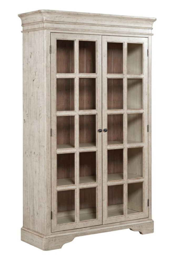 Kincaid Furniture - Weatherford - Cornsilk Clifton China Cabinet - 75-080 veiw 1