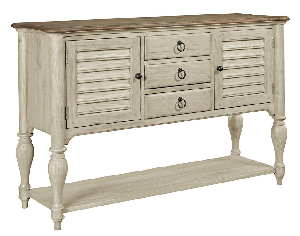 Kincaid Furniture - Weatherford Cornsilk Edisto Sideboard - 75-090 veiw 1