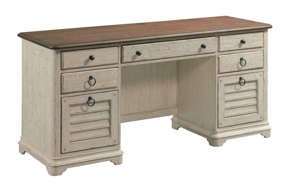 Kincaid Furniture - Weatherford - Cornsilk Ellesmere Credenza - 75-942_CLOSEOUT-KH veiw 1