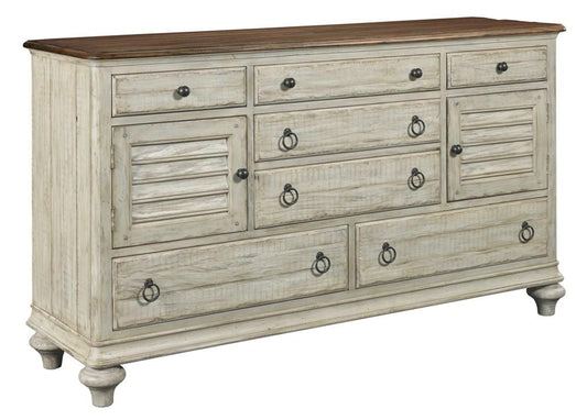 Kincaid Furniture - Weatherford Cornsilk Ellesmere Dresser - 75-160 view 1