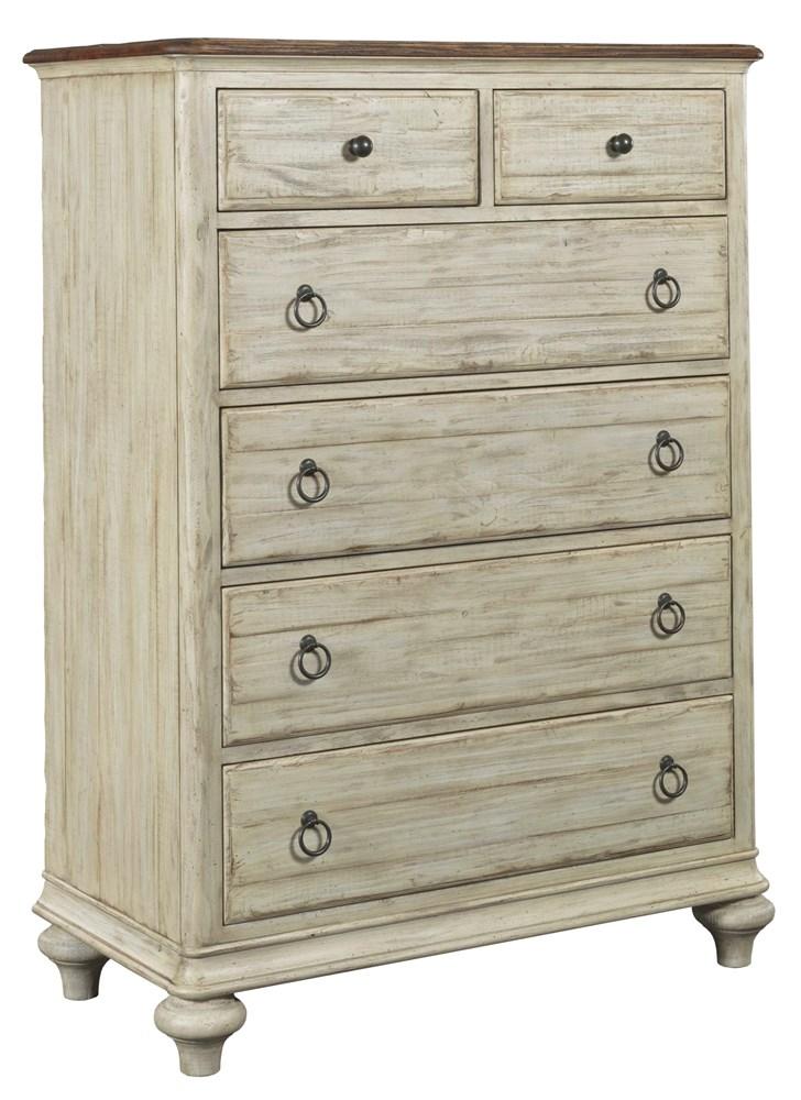 Kincaid Furniture - Weatherford Cornsilk Hamilton Chest - 75-105 veiw 1