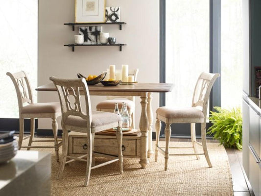 Kincaid Furniture - Weatherford - Cornsilk Kendal Counter Height Side Chair - 75-069 veiw 2