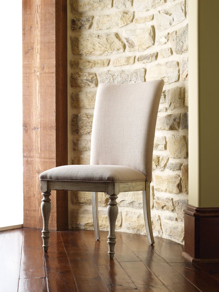 Kincaid Furniture - Weatherford Cornsilk Tasman Upholstered Dining Chair - Set of 2 - 75-065C view 2