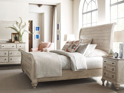 Kincaid Furniture - Weatherford Cornsilk Wellington Drawer Dresser With Landscape Mirror - 75-162114 view 10
