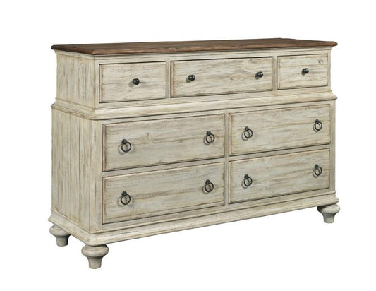 Kincaid Furniture - Weatherford Cornsilk Wellington Dresser - 75-162 veiw 1