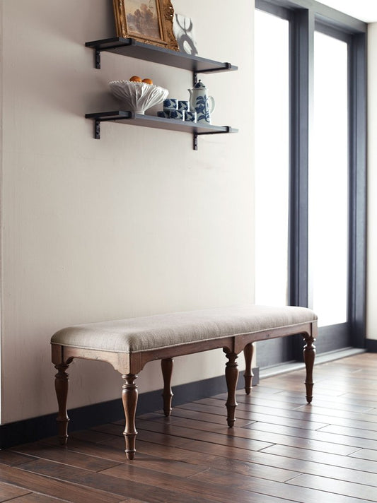 Kincaid Furniture - Weatherford Heather Belmont Dining Bench - 76-068C view 2