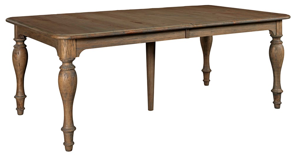 Kincaid Furniture - Weatherford Heather Canterbury Table - 76-054 veiw 1