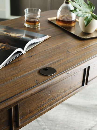 Kincaid Furniture - Weatherford - Heather Ellesmere Desk - 76-940_CLOSEOUT-KH veiw 3