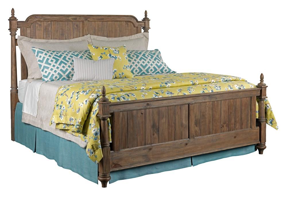 Kincaid Furniture - Weatherford Heather Westland Bed King - 76-136P veiw 1