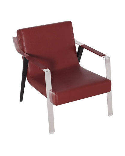 Klaussner Furniture - Elan - Essenza Leather Red Lounge Chair - KLA-ELAN-B901 view 1