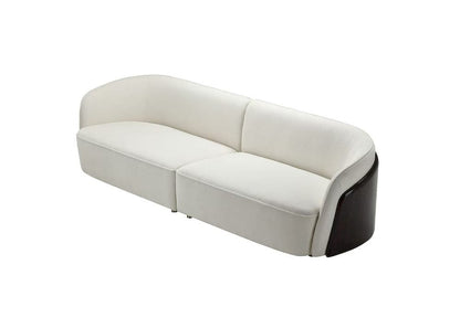 Klaussner Furniture - Elan - Imperio 4-Seater Fabric Sofa With Golden Macassar Veneer Base - KLA-ELAN-ZSSF1013-4P view 1