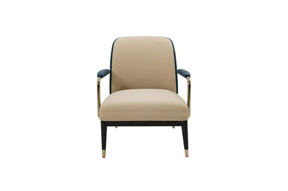 Klaussner Furniture - Elan - Lusso Leisure Leather Chair In Champagne Gold - KLA-ELAN-ZS1001-9 view 2