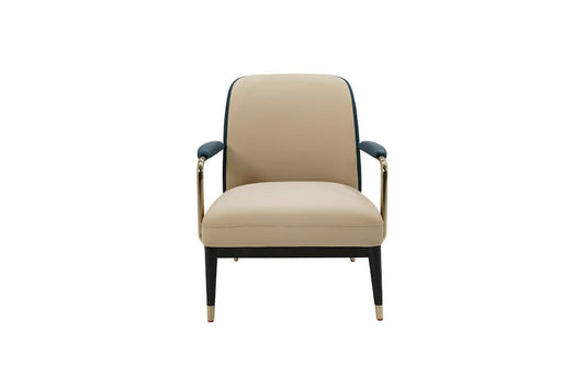 Klaussner Furniture - Elan - Lusso Leisure Leather Chair In Champagne Gold - KLA-ELAN-ZS1001-9 view 2